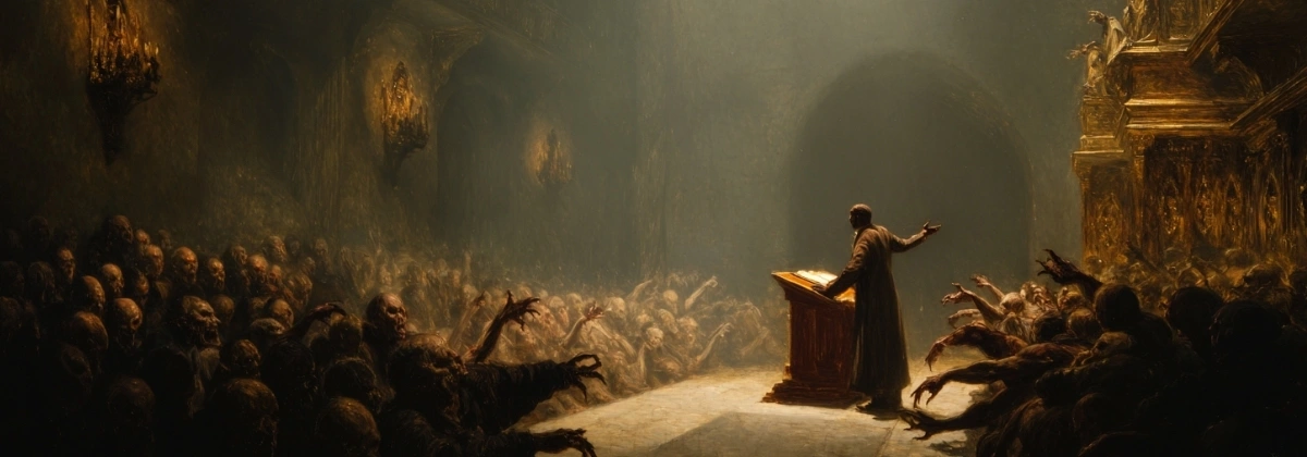 Open Hebrew scroll with light shining on text- Psalm 12:8 moral collapse